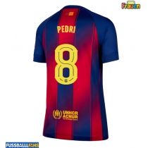 Barcelona Pedri Gonzalez #8 Heimtrikot Frauen 2025-26 Kurzarm